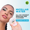 Garnier Micellar Water For Waterproof Makeup, Hydrating Facial Cleanser & Makeup Remover, Suitable for Sensitive Skin, Vegan, Cruelty Free, 13.5 Fl Oz (400mL), 1 Count