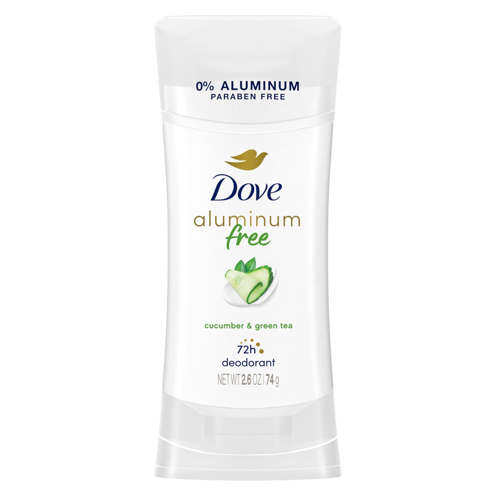 Dove Aluminum Free Deodorant for Women 3 Count Coconut and Pink Jasmine 72 hour odor protection 2.6 oz