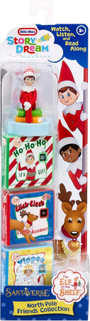 Little Tikes The Elf on The Shelf Santaverse North Pole Friends Collection, Storytime, Books, Audio Play Character, Gift and Toy for Toddlers and Kids Girls Boys Ages 3+ Years