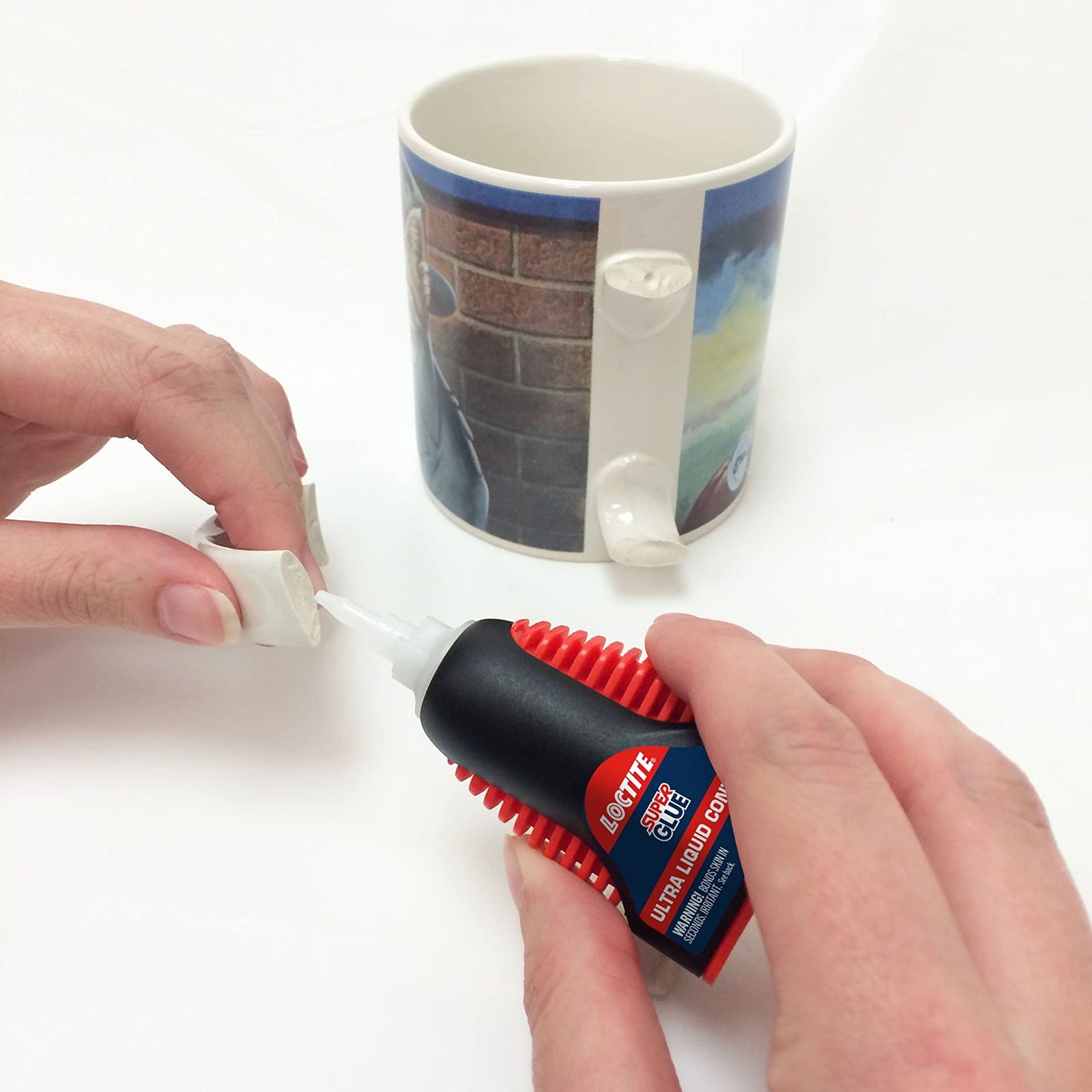 Loctite Super Glue Ultra Liquid Control, Clear, 0.14 fl oz Bottle, 6 Pack - Superglue for Plastic, Wood, Metal, Crafts & Repair, Cyanoacrylate Adhesive Instant Glue, Quick Dry