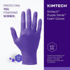 Kimberly-Clark® Safeskin Purple Nitrile Exam Gloves, Medium, Purple, Box Of 100