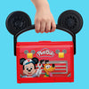 Play-Doh Disney Junior Mickey Mouse Clubhouse, On-The-Go Garage Mickey Mouse Playset, Arts & Crafts Preschool Toys for Kids 2+
