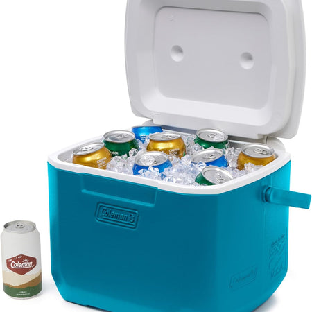 Coleman Chiller 16qt Insulated Portable Cooler with Ice Retention & Large Carry Handle, Made in USA, Great for Camping, Tailgating, Parties, Sports, Concerts, Lunches & More
