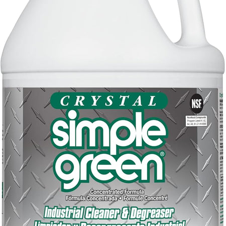 Simple Green 19128 Crystal Industrial Cleaner/Degreaser, 1 Gallon Bottle