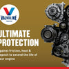Valvoline Full Synthetic High Mileage with MaxLife Technology SAE 0W-20 Motor Oil 5 QT, Case of 3