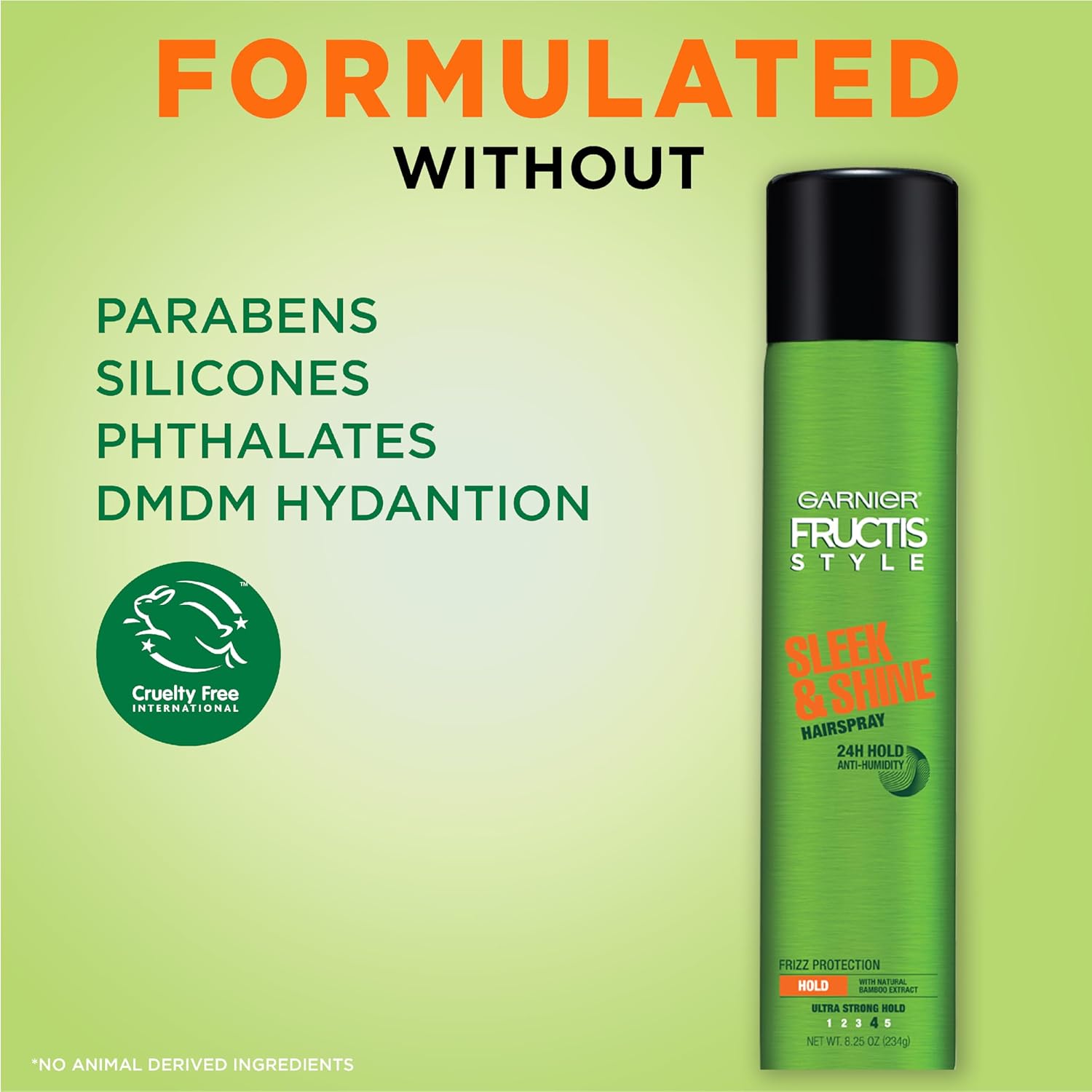Garnier Fructis Style Sleek & Shine Anti-Humidity Hairspray - 8.25 Oz
