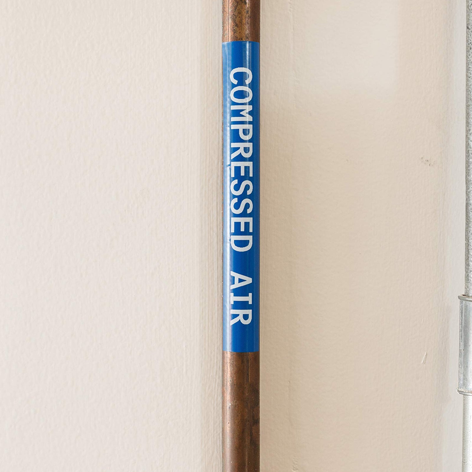 Brady Authentic (M21-375-595-BR) All-Weather Vinyl Label for Indoor/Outdoor ID, Lab and Equipment Labeling, White on Brown- ForM210, M210-LAB, M211, BMP21-PLUS and BMP21-LAB Printers, .375" W, 21' L