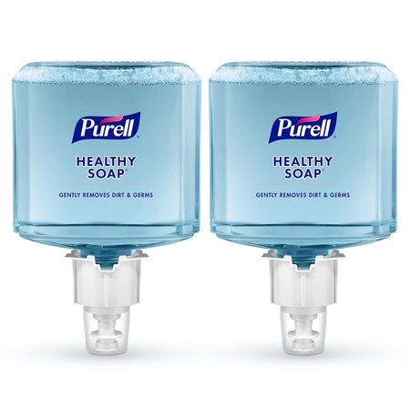 PURELL Brand HEALTHY SOAP Foam, Fresh Scent, 1200 mL Refill for PURELL ES6 Automatic Soap Dispenser (Pack of 2) - 6477-02 - Manufactured by GOJO, Inc.