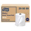 Tork Matic Paper Hand Towel Roll White H1, Universal, 100% Recycled Fiber, 6 Rolls x 700 ft, 290089