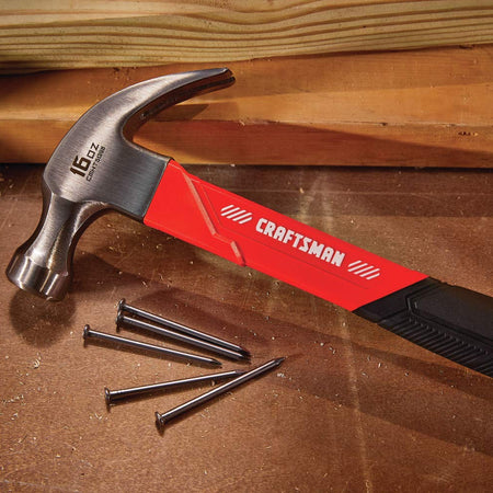 CRAFTSMAN Hammer, Fiberglass, 16 oz. (CMHT51398)
