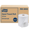 Tork Hand Towel Roll, Natural, Universal, H80, Extra Large, 100% Recycled, 1-Ply, 6 Rolls x 1000 ft, 8031000