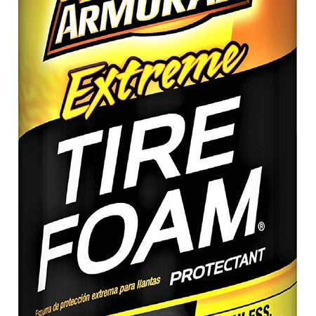 Armor All Tire Foam, Tire Cleaner Spray for Cars, Trucks, Motorcycles, 20 Oz Each, 1.25 Pound (Pack of 1)