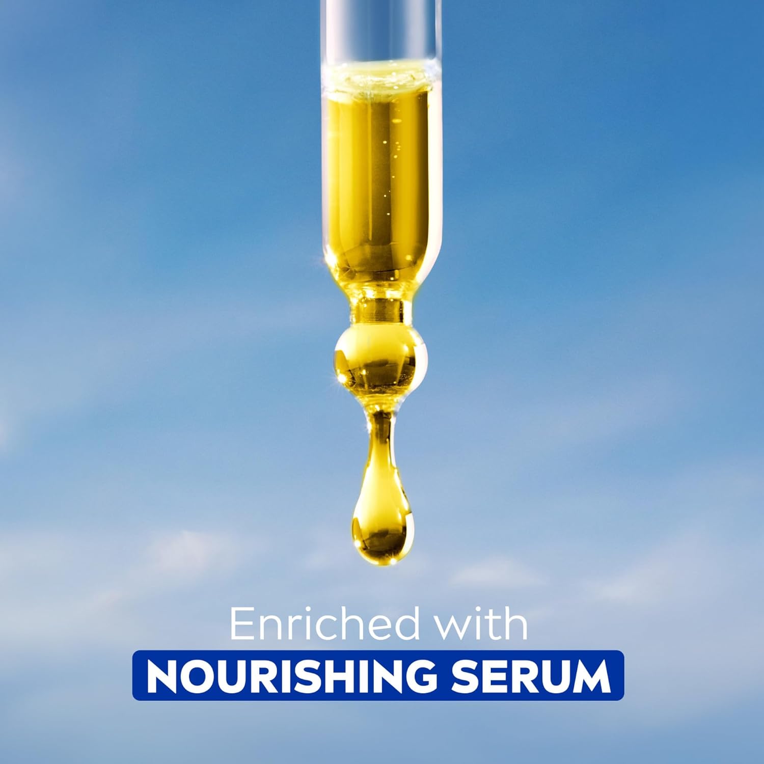 NIVEA Pampering Cocoa and Shea Butter Body Wash with Nourishing Serum, Moisturizing Body Wash for Women, Enriched with Provitamin B5 and Vitamin E, 20 Fl Oz Bottle