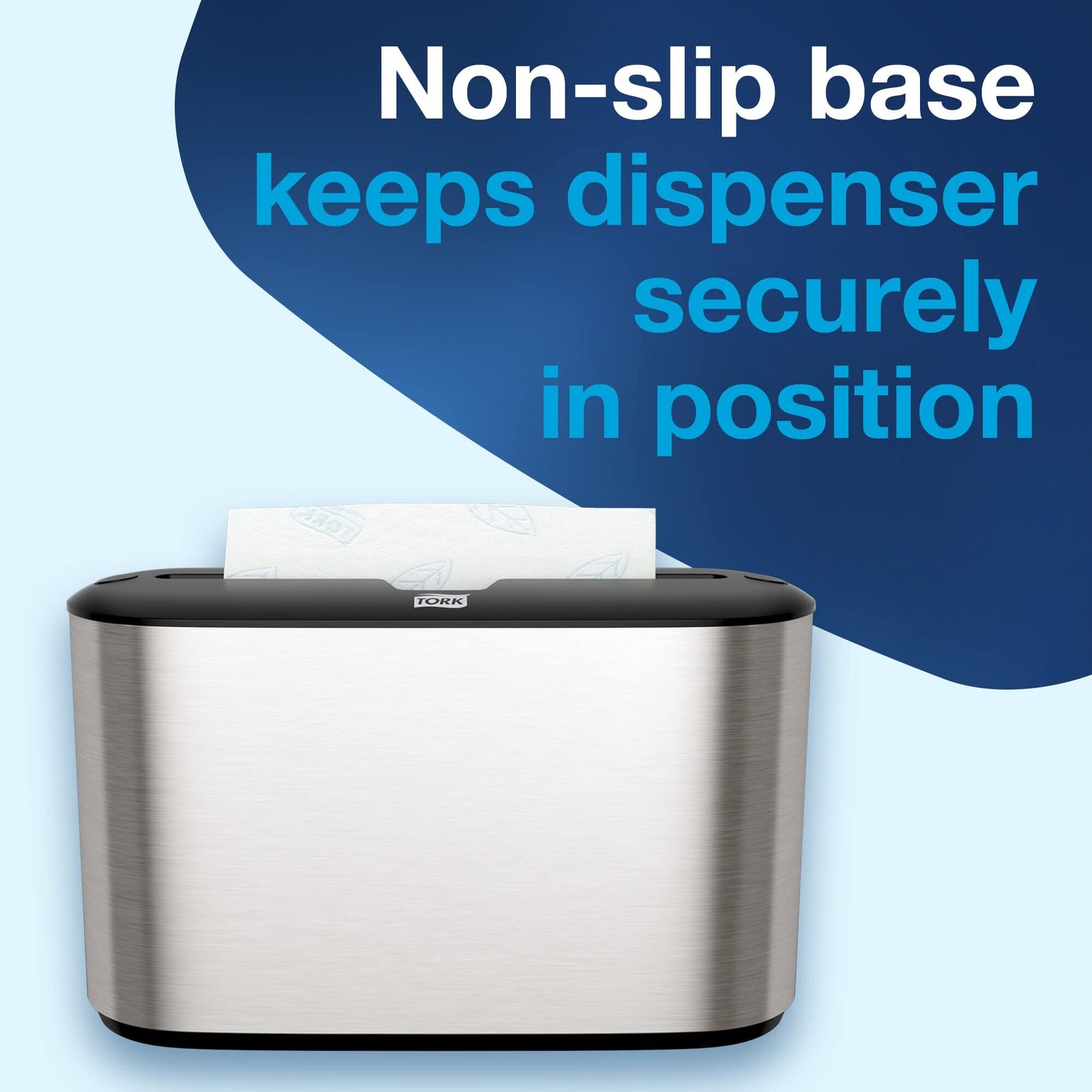 Tork Xpress Paper Towel Dispenser and Tork Multifold Hand Towel Natural H2