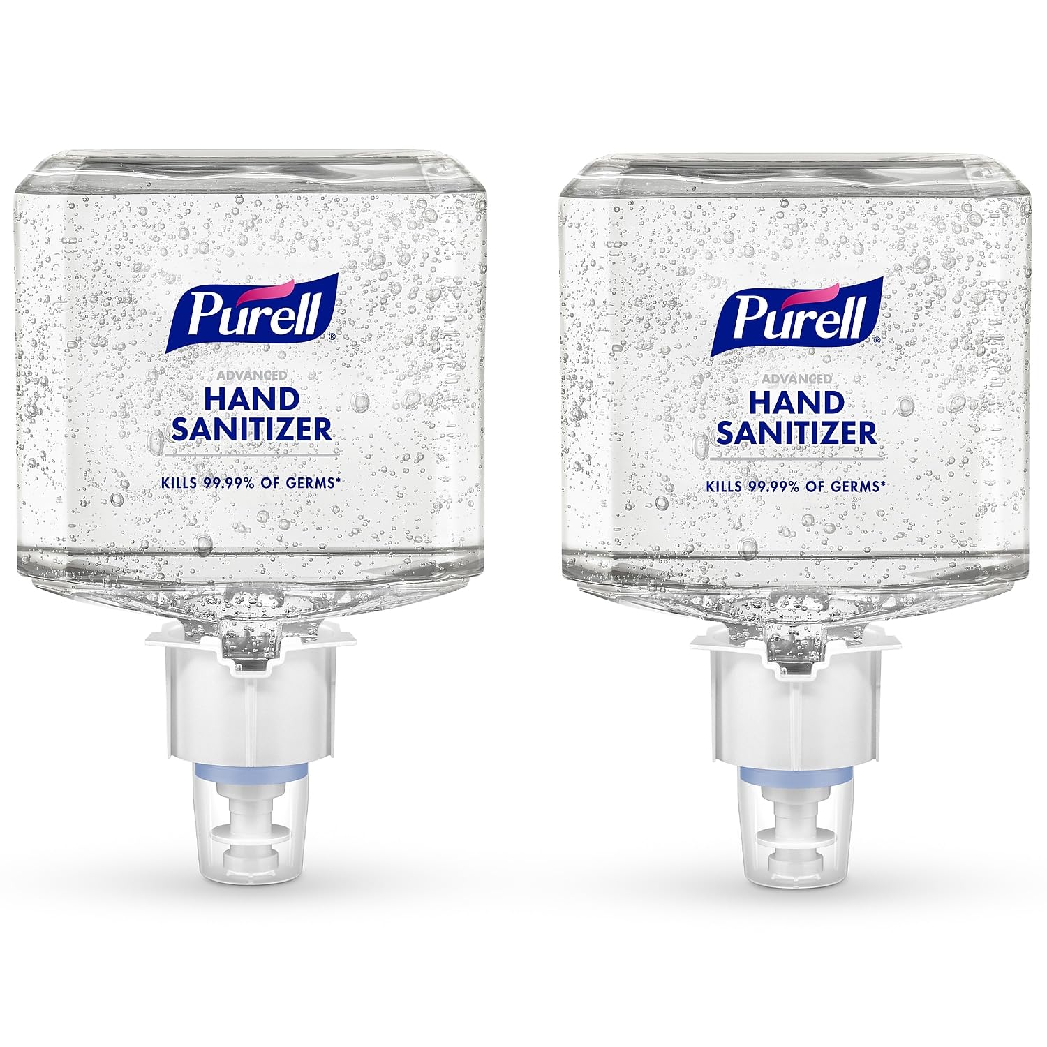 PURELL Advanced Hand Sanitizer Gel, Clean Scent, 1200 mL Refill for PURELL ES6 Automatic Hand Sanitizer Dispenser (Pack of 2) - 6463-02