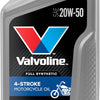 Valvoline 4-Stroke Motorcycle Full Synthetic SAE 10W-40 Motor Oil 1 QT (Pack of 3)