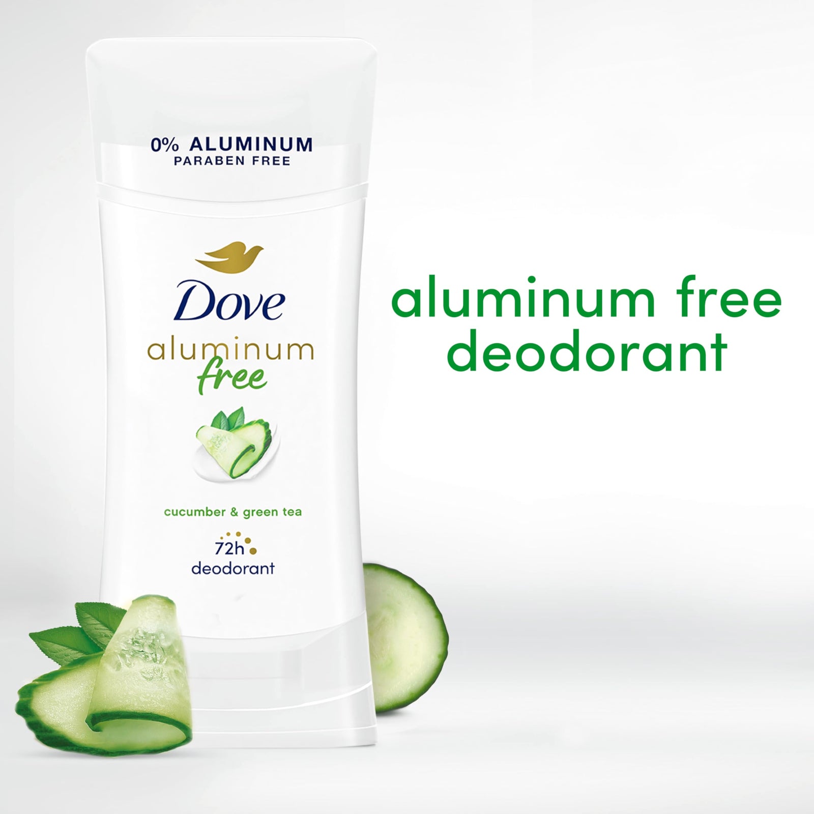 Dove Aluminum Free Deodorant for Women 3 Count Coconut and Pink Jasmine 72 hour odor protection 2.6 oz