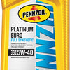 Pennzoil Platinum Euro AV Full Synthetic 5W-30 Motor Oil (1-Quart, Case of 6)
