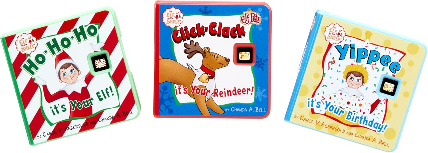 Little Tikes The Elf on The Shelf Santaverse North Pole Friends Collection, Storytime, Books, Audio Play Character, Gift and Toy for Toddlers and Kids Girls Boys Ages 3+ Years