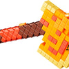 Nerf Minecraft Firebrand, Dart Blasting Axe, 6 Nerf Elite Foam Darts, Design Inspired by Minecraft Axe in The Game, Pull Down Priming, Minecraft Toys