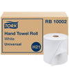 Tork Hand Towel Roll, Natural, Universal, H80, Extra Large, 100% Recycled, 1-Ply, 6 Rolls x 1000 ft, 8031000