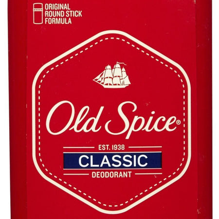Old Spice Classic Deodorant for Men, 24hr Sweat & Odor Protection, Long Lasting Freshness, Clean & Masculine Fragrance, Original Scent, 3.25 oz
