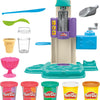 Play-Doh Rainbow Swirl Ice Cream Playset with 7 Pretend Play Kitchen Accessories, Arts and Crafts Toys for 3 Year Old Girls and Boys and Up