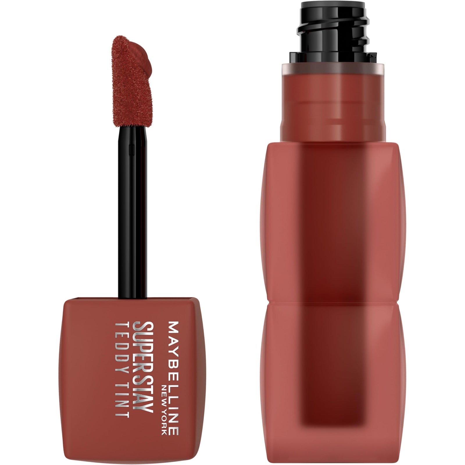 MAYBELLINE Super Stay Teddy Lip Tint, Long Lasting Matte Lipstick for Up To 12HR Wear, Ribbon Tied, 1 Count