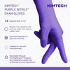 Kimberly-Clark® Safeskin Purple Nitrile Exam Gloves, Medium, Purple, Box Of 100