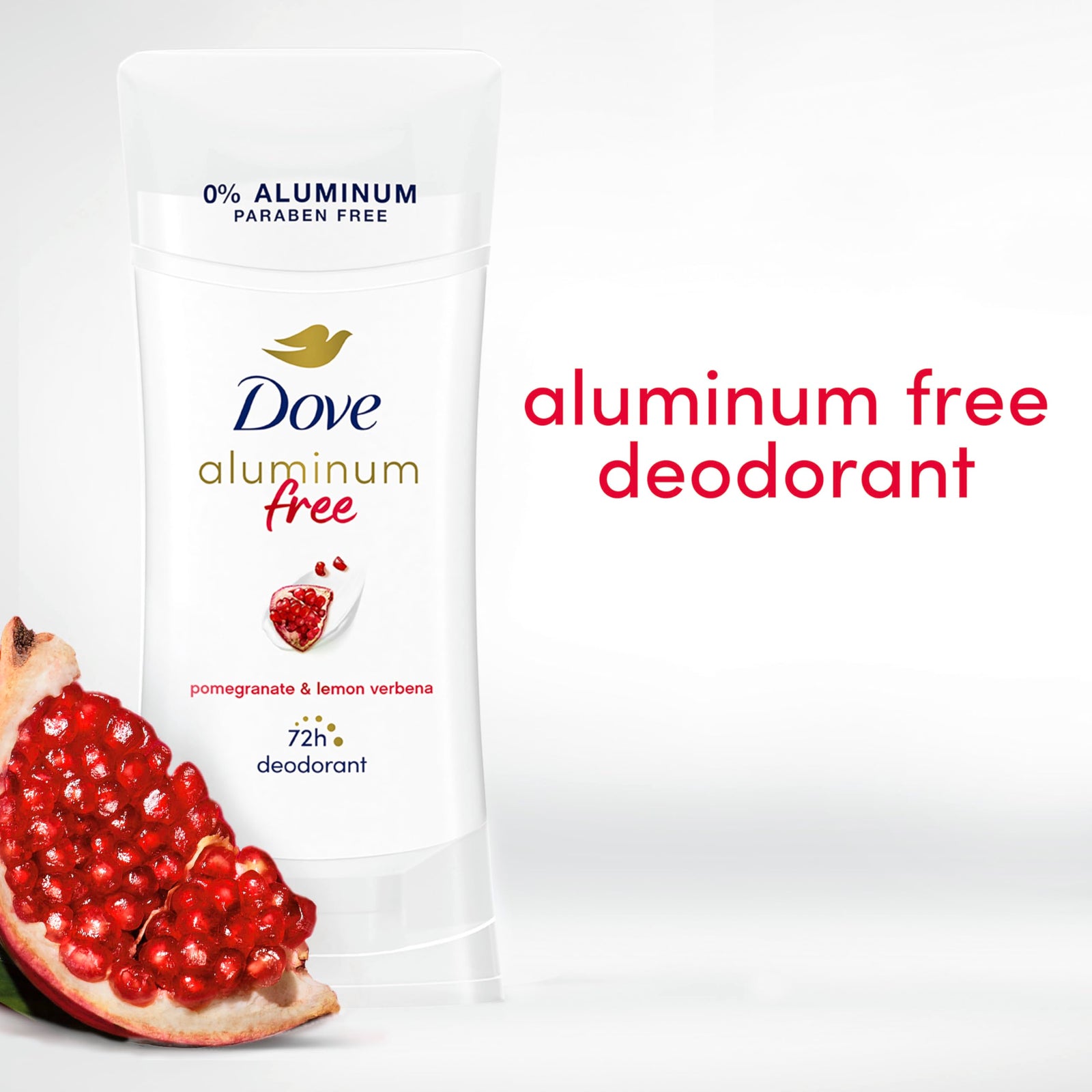 Dove Aluminum Free Deodorant for Women 3 Count Coconut and Pink Jasmine 72 hour odor protection 2.6 oz