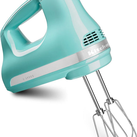 KitchenAid 5 Ultra Power Speed Hand Mixer - KHM512, Ice Blue