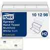 Tork Xpress Paper Towel Dispenser and Tork Multifold Hand Towel Natural H2