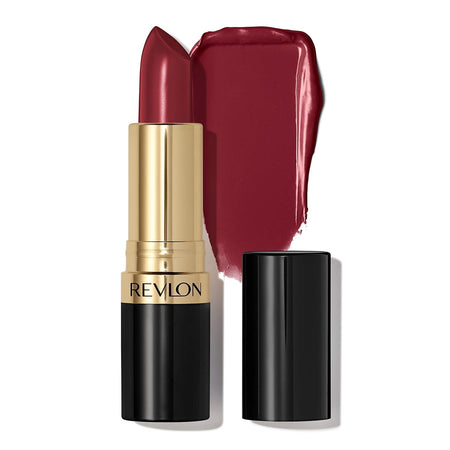 Revlon Super Lustrous Lipstick, Creamy Formula For Soft, Fuller-Looking Lips, Moisturized Feel, 809 Wild Saffron, 0.15 oz