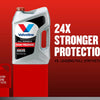 Valvoline Full Synthetic High Mileage with MaxLife Technology SAE 0W-20 Motor Oil 5 QT, Case of 3