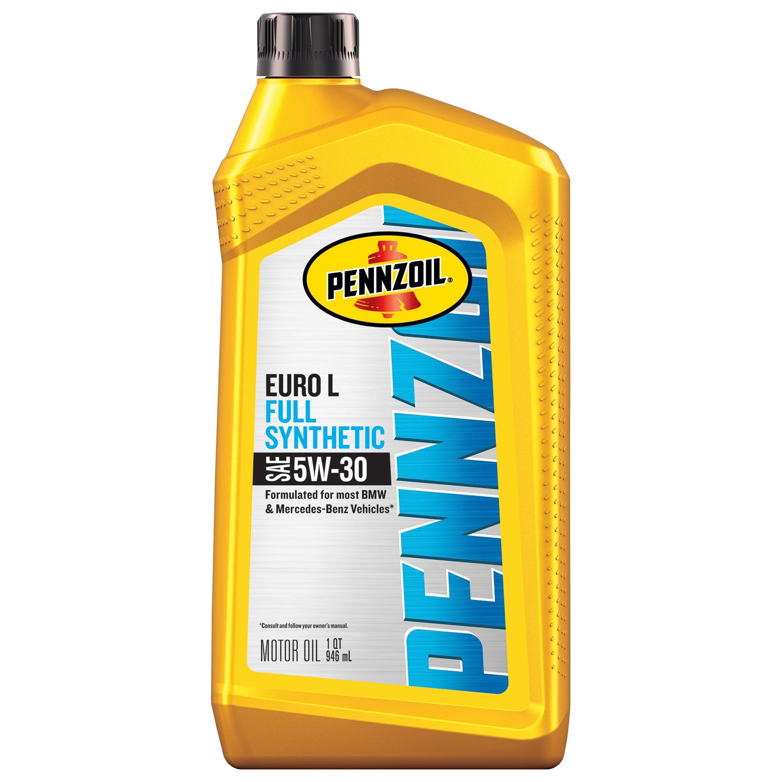 Pennzoil Platinum Euro L Full Synthetic 5W-30 Motor Oil, 5 Quart (3 Pack)