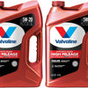 Valvoline Full Synthetic High Mileage with MaxLife Technology SAE 0W-20 Motor Oil 5 QT, Case of 3