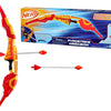 Nerf Pyrostrike Megabow, 42-Inch Bow Fires Arrows Up to 105 Feet, 2 Arrows with Soft Tips, Kids Outdoor Toys, Ages 10+ (Amazon Exclusive)