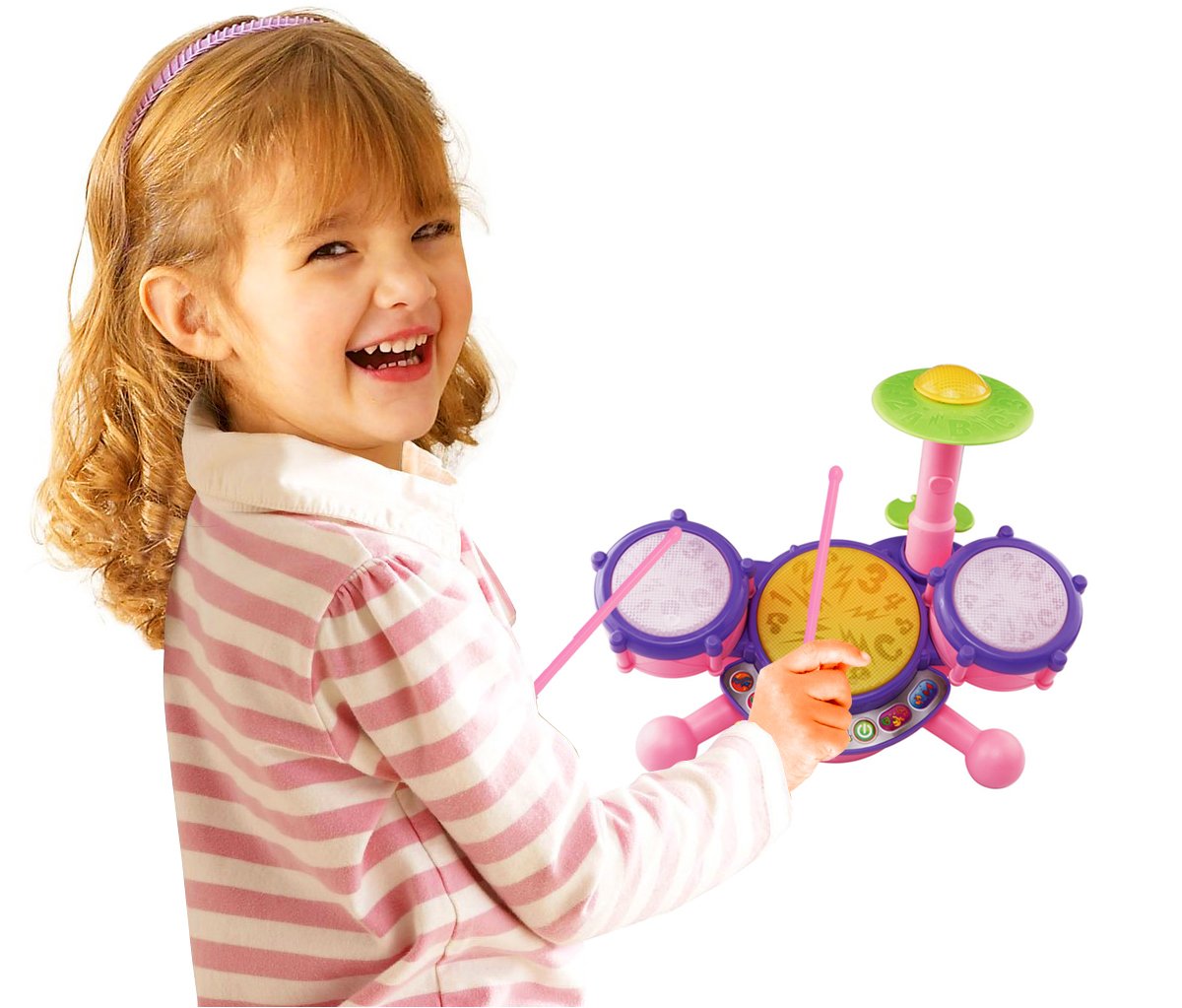 VTech KidiBeats Drum Set (Frustration Free Packaging)