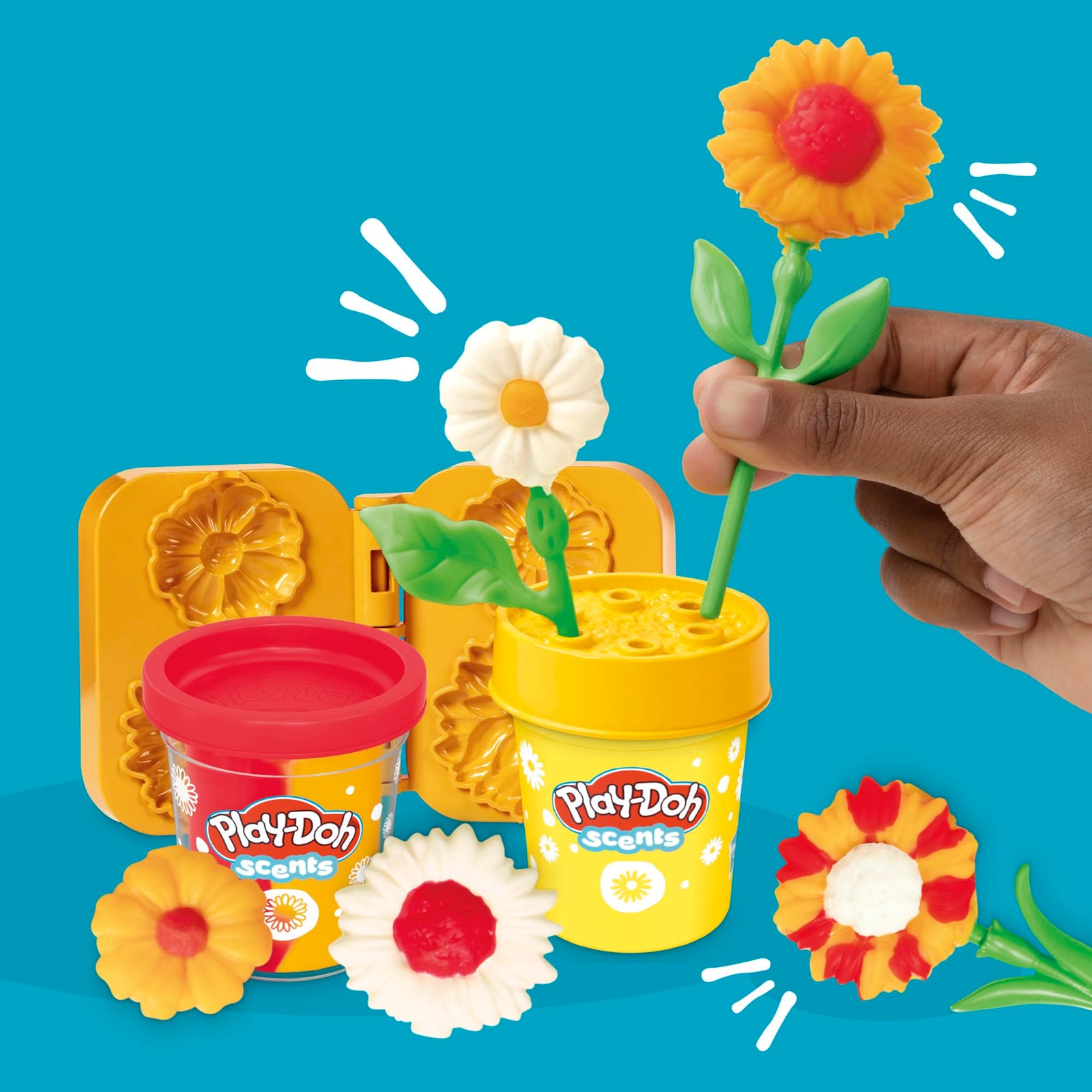 Play-Doh Tulips & Daffodils Flower Toy, Kids Arts & Crafts Kit, Gifts for Girls & Boys 3 Tulips & Daffodils Flower Toy, Kids Arts & Crafts Kit, Gifts for Girls & Boys 3+