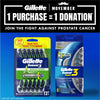 Gillette Sensor3 Comfort, 8 Count | Disposable | For Men | Lubrastrip | Pack of 2