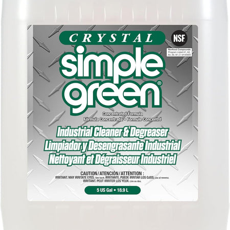 Simple Green 19005 Crystal Industrial Cleaner/Degreaser, 5gal, Pail