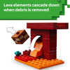 LEGO Minecraft The Nether Lava Battle Toy and Playset - Building Minecraft Toy for Kids, Ages 6+ - Alex, Wither Skeleton, Blaze and Strider Figures for Pretend Play - Gift Idea for Birthdays - 21266