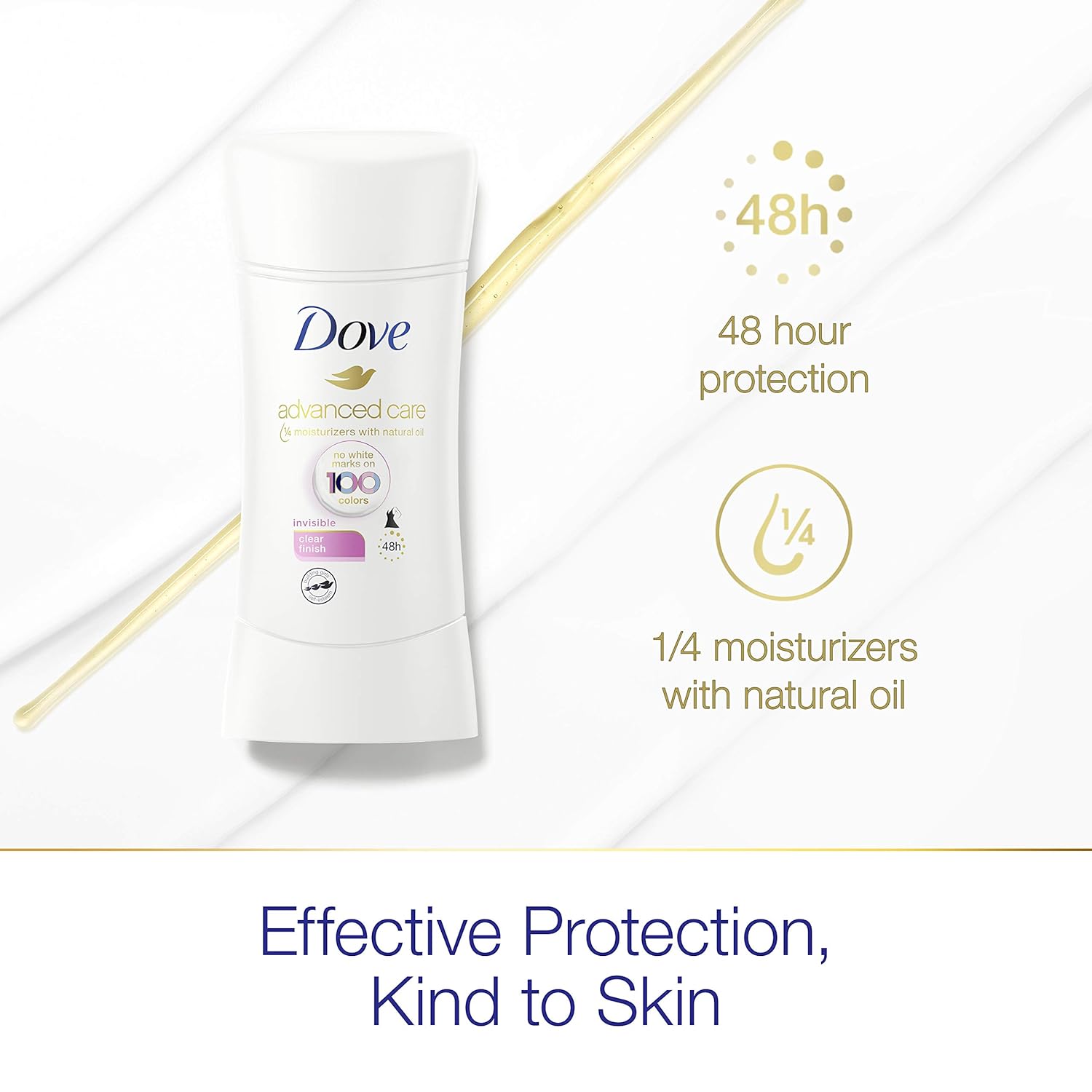 Dove Advanced Care Antiperspirant Deodorant Stick Cool Essentials 4 ct for helping your skin barrier repair after shaving 72 hour odor control and sweat protection with Pro Ceramide Technology 2.6 oz