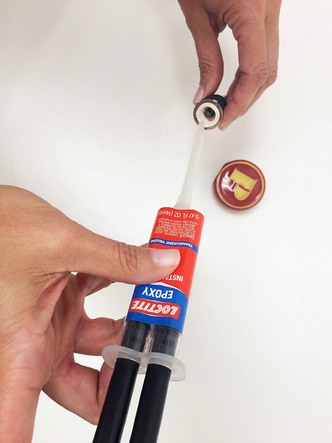 Loctite Epoxy Instant Mix 5 Minute, 0.47 fl. oz. Syringe (Pack of 6)