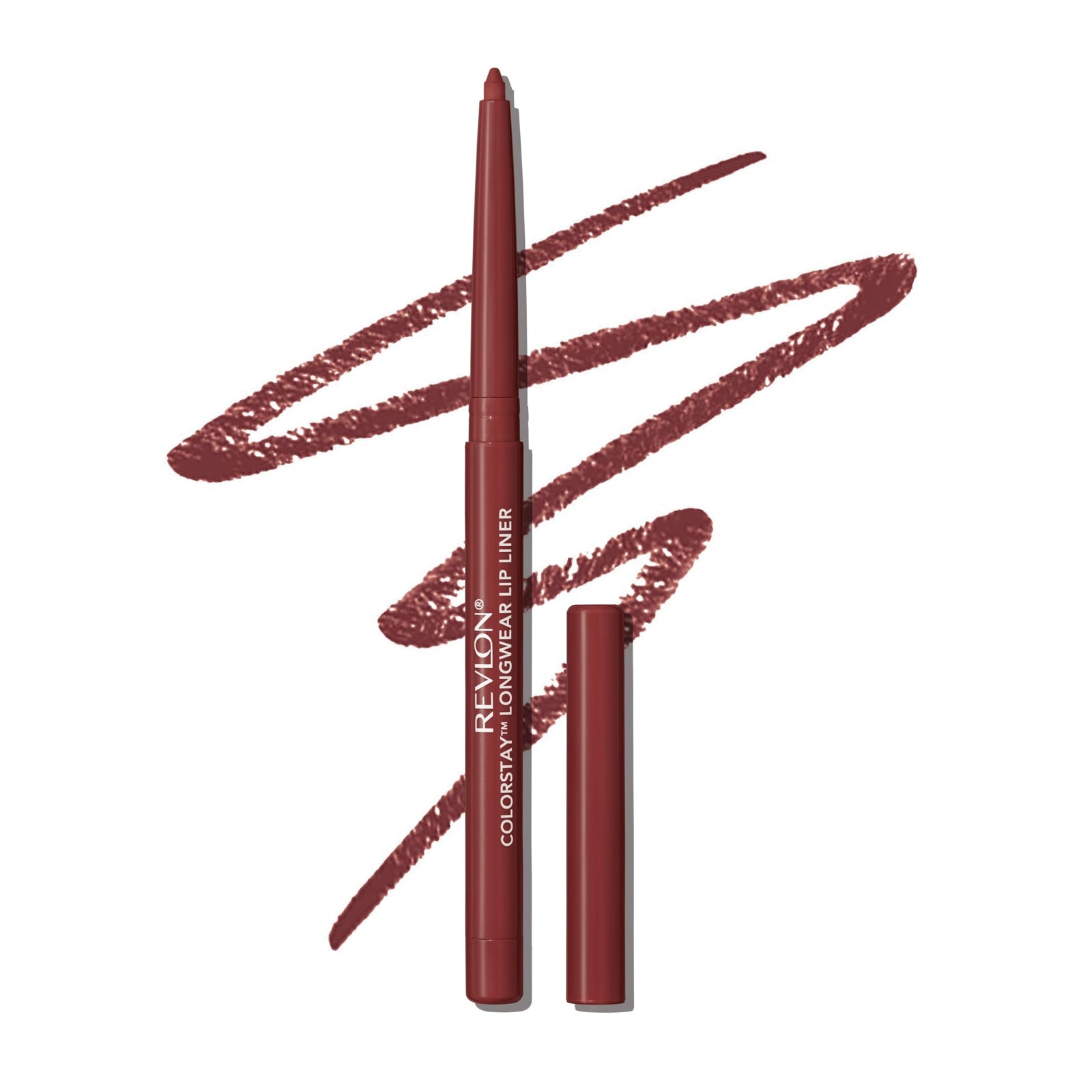 Revlon Colorstay Lip Liner Makeup with Built-in-Sharpener, Longwear Rich Colors, Stocking Stuffer for Women, 660 Mauve, 0.01 oz