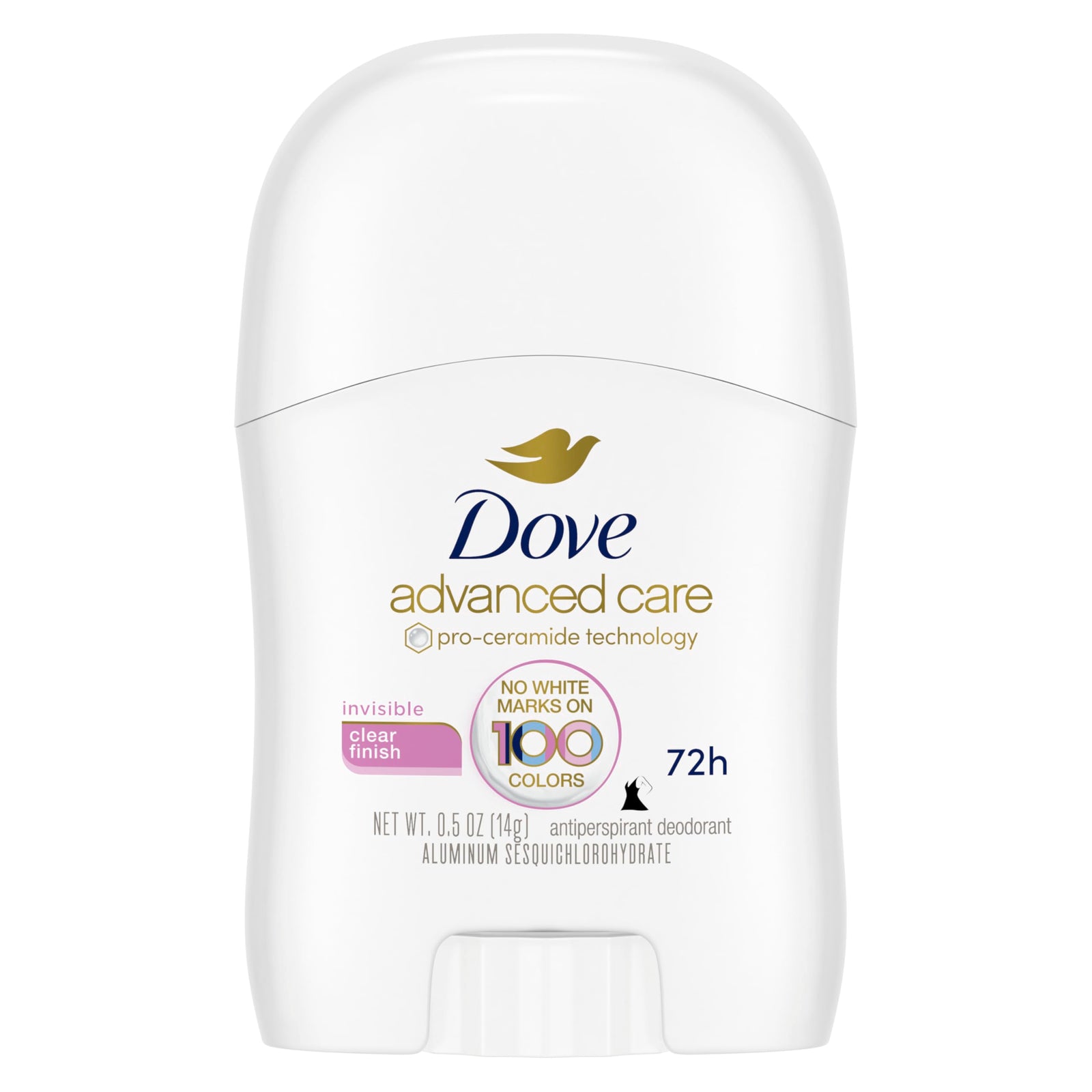 Dove Advanced Care Antiperspirant Deodorant Stick Sheer Cool for Soft, Resilient Skin, with 72-Hour Sweat & Odor Protection, 2.6 oz