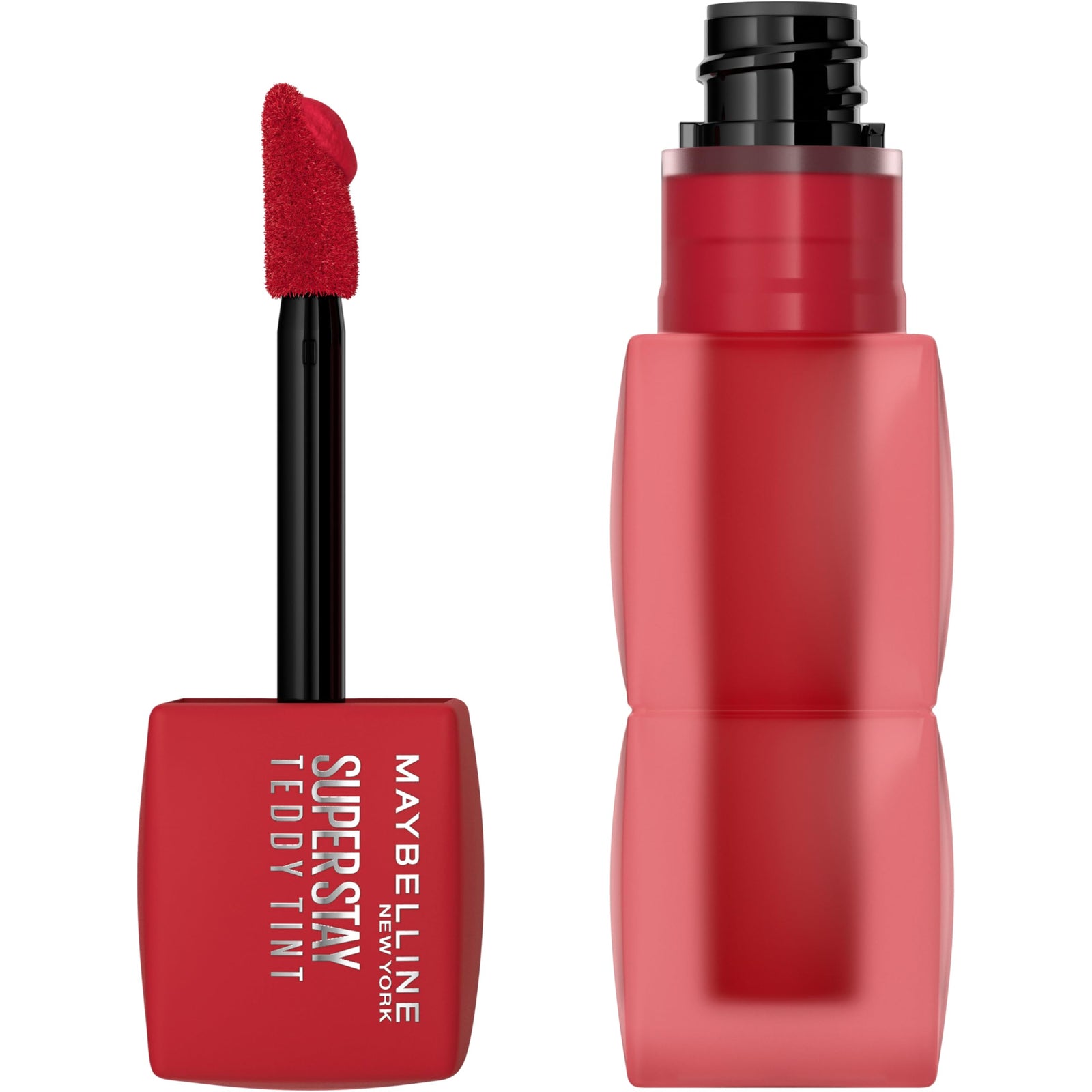 MAYBELLINE Super Stay Teddy Lip Tint, Long Lasting Matte Lipstick for Up To 12HR Wear, Ribbon Tied, 1 Count