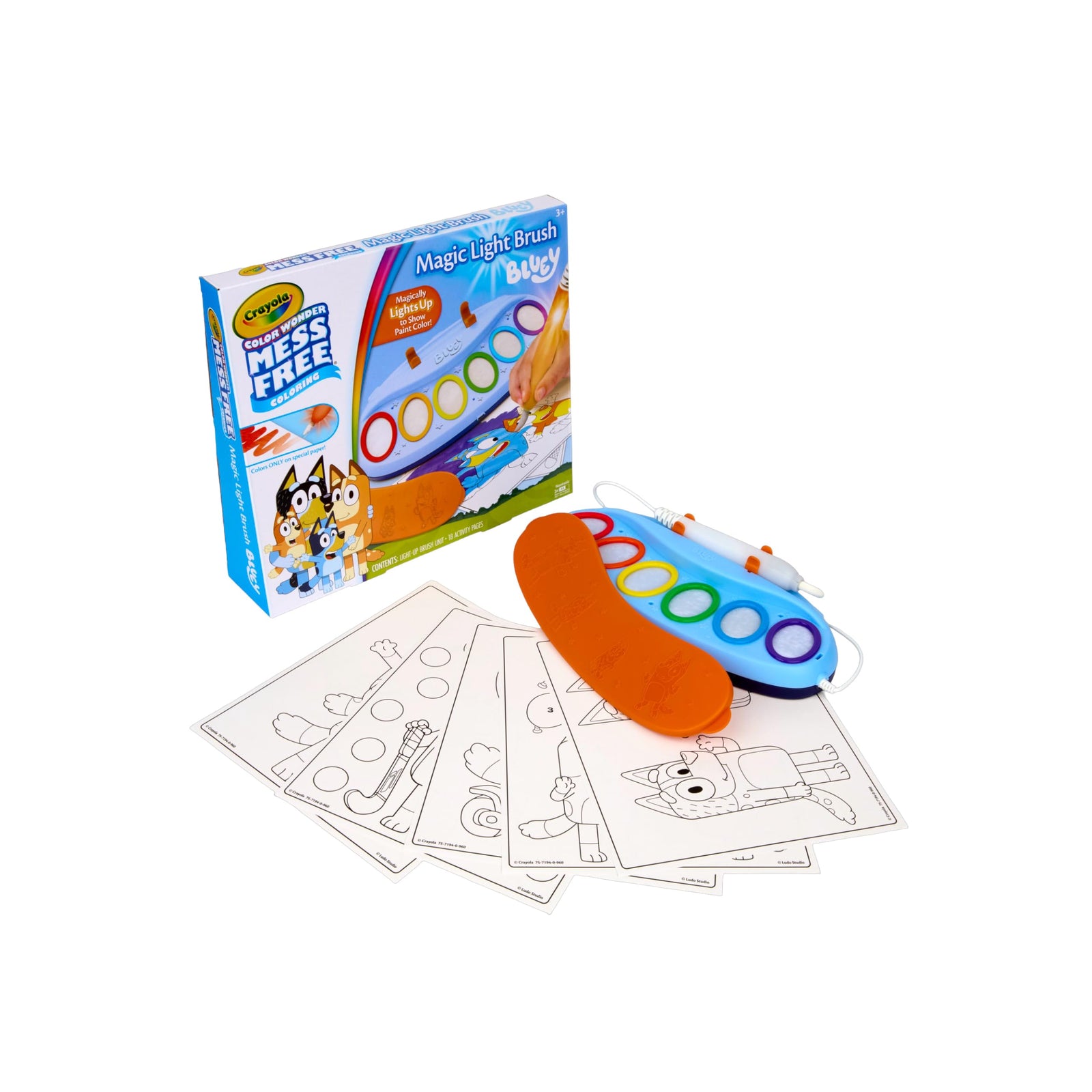 Crayola Color Wonder Mess Free Coloring Pages (50ct), Create Your Own Coloring Pages, Blank Color Wonder Refill, Toddler Toys & Gifts