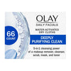 Olay Cleansing Wipes, Daily Facials, Power of a Makeup Remover, Scrub, Toner, Mask and Cleanser - Fragrance-Free, Textured No-Soap Cloth, Gentle Skin Care, Vitamin Complex-Infused Formula, 66 ct