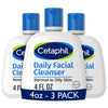 Cetaphil Face Wash, Daily Facial Cleanser for Sensitive, Combination to Oily Skin, 8 oz, Pack of 3, Gentle Foaming, Soap Free, Hypoallergenic